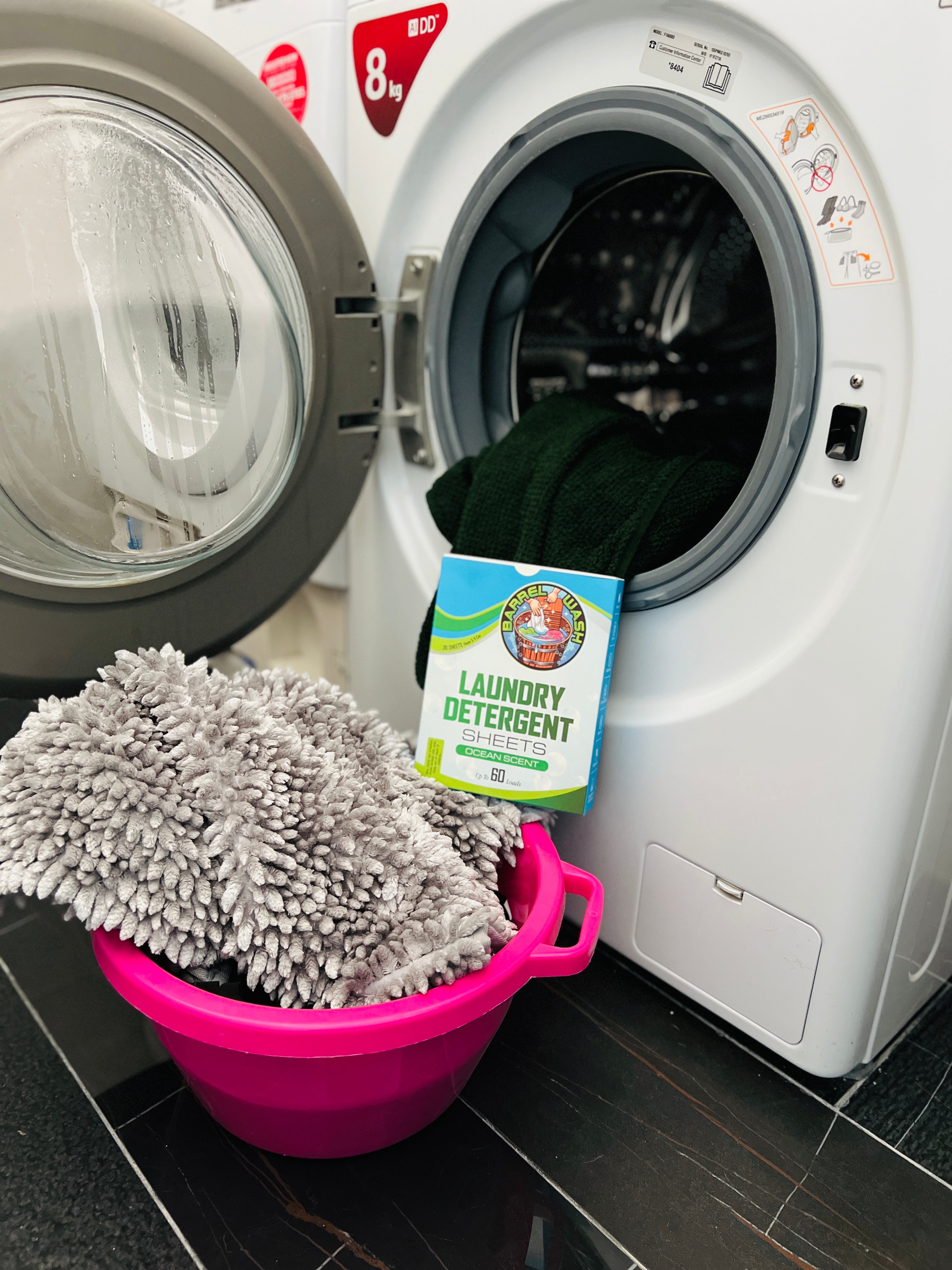 Barrel Wash  Laundry Detergent Sheets