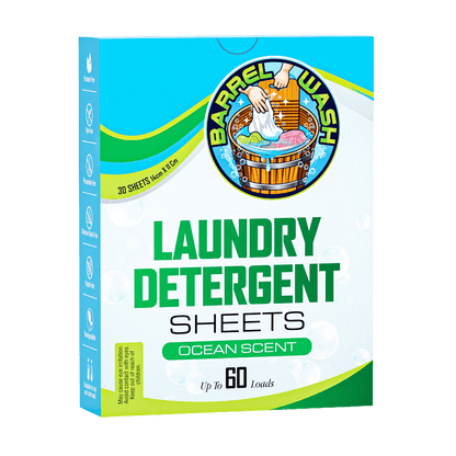 Barrel Wash  Laundry Detergent Sheets