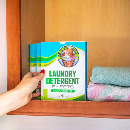 Barrel Wash  Laundry Detergent Sheets